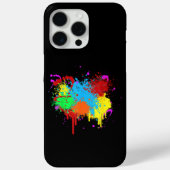Verf Splatter Schilderij Abstracte Kunstverf Case-Mate iPhone Case (Achterkant)
