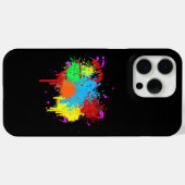 Verf Splatter Schilderij Abstracte Kunstverf Case-Mate iPhone Case (Achterkant (horizontaal))