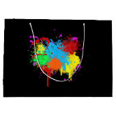  Verf Splatter Schilderij Abstracte Kunstverf Groot Cadeauzakje (Achterkant)