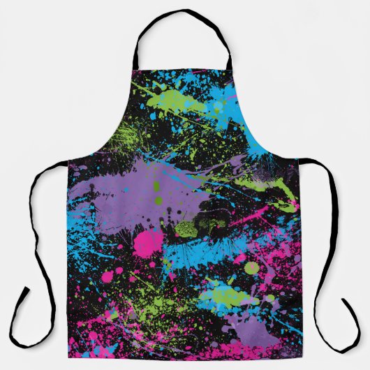 Verf Splatter Schort (Voorkant)