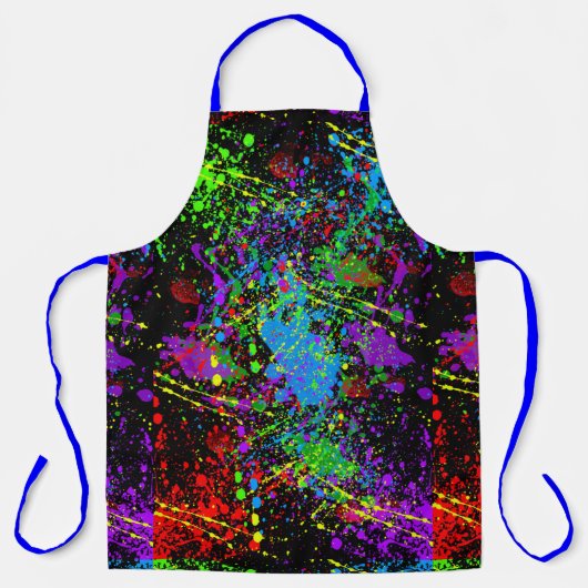 Verf Splatter Schort (Voorkant)