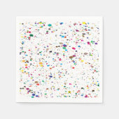 Verf Splatter servetten (Voorkant)