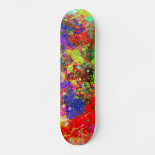 Verf Splatter Skateboard