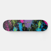 Verf Splatter Skateboard (Horizontaal)