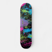 Verf Splatter Skateboard (Voorkant)