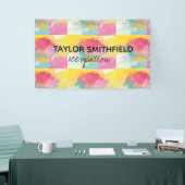 Verf Splatter Spandoek (Beurs)