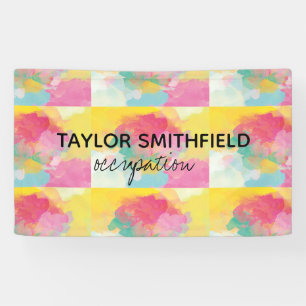 Verf Splatter Spandoek