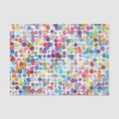 Verf Splatter Splashes Tissuepapier (Voorkant)