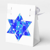 Verf Splatter Star Bedankdoosjes (Achterkant)