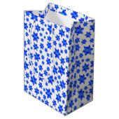 Verf Splatter Star Medium Cadeauzakje (Achterkant Gekanteld)