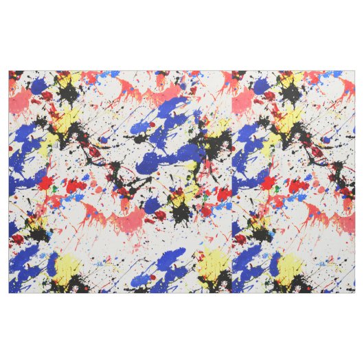 Verf Splatter Stof (Fat Quarter)
