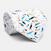 Verf Splatter Stropdas (Opgerold)