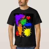 Verf Splatter T-shirt (Voorkant)