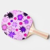 Verf Splatter Tafeltennisbatje (Zijkant)