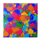 Verf Splatter Tegeltje (Voorkant)