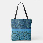 Verf Splatter Twist Monogrammed Tote Bag (Achterkant)