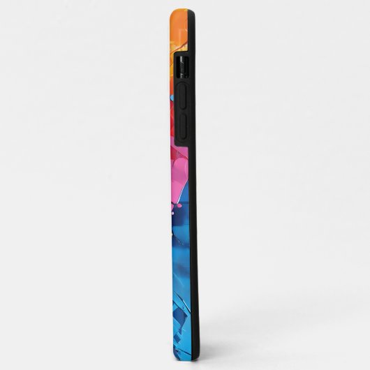 Verf Spletters Abstracte Kunst Case-Mate iPhone Case (Achterkant/links)