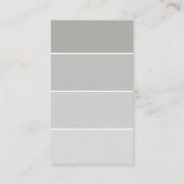 VERF STAAL CHIP modern decor ombre grijs Visitekaartje (Achterkant)