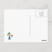 Verf Stickfiguur Briefkaart (Achterkant)