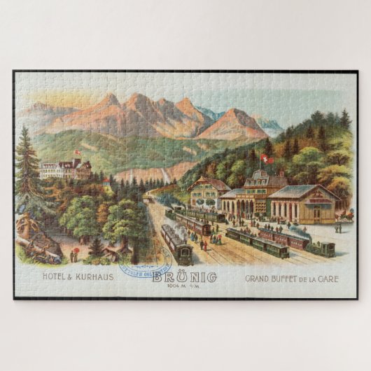  verf treinstation legpuzzel (Horizontaal)