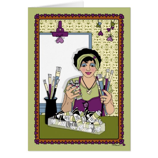 Verf Uw Eigen Canvas_A_Wenskaart (Voorkant)