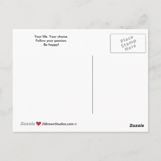 Verf Uw Eigen Canvas_B_ Briefkaart (Achterkant)