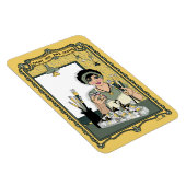 Verf uw eigen canvas_C_4x6 koelkast Magneet (Rechterzijde)