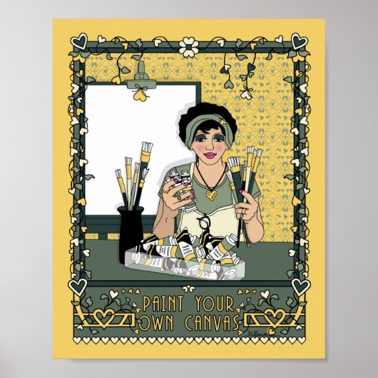 Verf Uw Eigen Canvas_C_8x10 Poster (Voorkant)