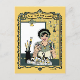 Verf Uw Eigen Canvas_C_ Briefkaart