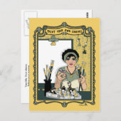 Verf Uw Eigen Canvas_C_ Briefkaart (Voorkant / Achterkant)