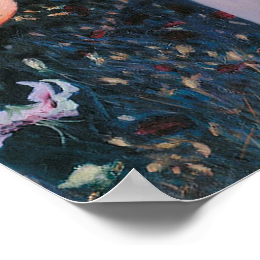 verf van de lampverlichting van de lantaarn poster (Hoek)