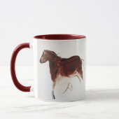  verf van de wildpaardenkast mok (Links)