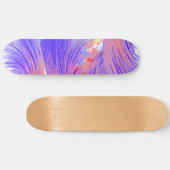 Verf & veren persoonlijk skateboard (Horizontaal)
