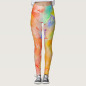 Verf Vlek Leggings (Voorkant)