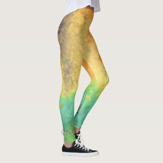 Verf Vlek Leggings (Rechts)
