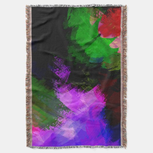 Verf voor abstracte waterverf 2 deken (Voorkant Verticaal)