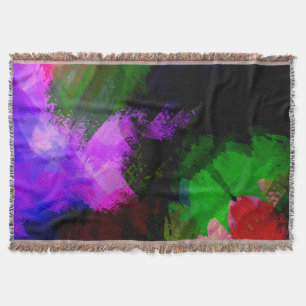 Verf voor abstracte waterverf 2 deken