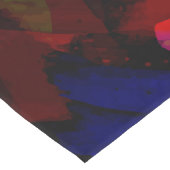 Verf voor abstracte waterverf 2 korte tafelloper (Hoek)