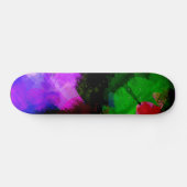 Verf voor abstracte waterverf 2 persoonlijk skateboard (Horizontaal)