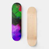 Verf voor abstracte waterverf 2 persoonlijk skateboard (Voorkant)