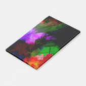 Verf voor abstracte waterverf 2 post-it® notes (Schuin)