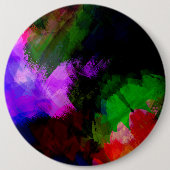 Verf voor abstracte waterverf 2 ronde button 6,0 cm (Voorkant)