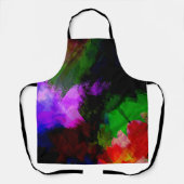 Verf voor abstracte waterverf 2 schort (Voorkant)