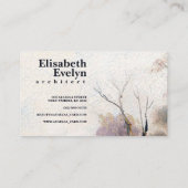  verf voor de vossenjacht visitekaartje (Achterkant)