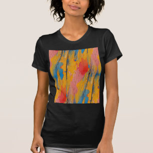 Verf voor primaire kleuren  t-shirt