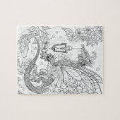 Verf voor tuinbouw Kleur uw eigen puzzel (Horizontaal)