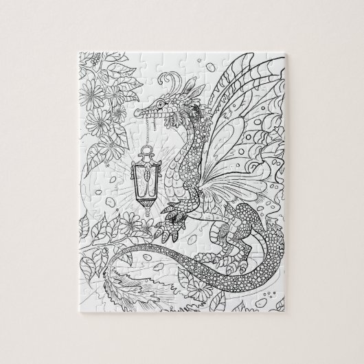 Verf voor tuinbouw Kleur uw eigen puzzel (Verticaal)