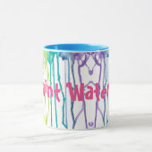 Verf water? Mok regenboogschijven (Midden)