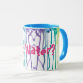 Verf water? Mok regenboogschijven (Voorkant rechts)