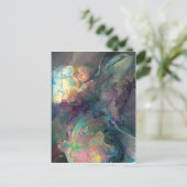 VerFaery bij het venster~~~ Briefkaart (Staand voorkant)